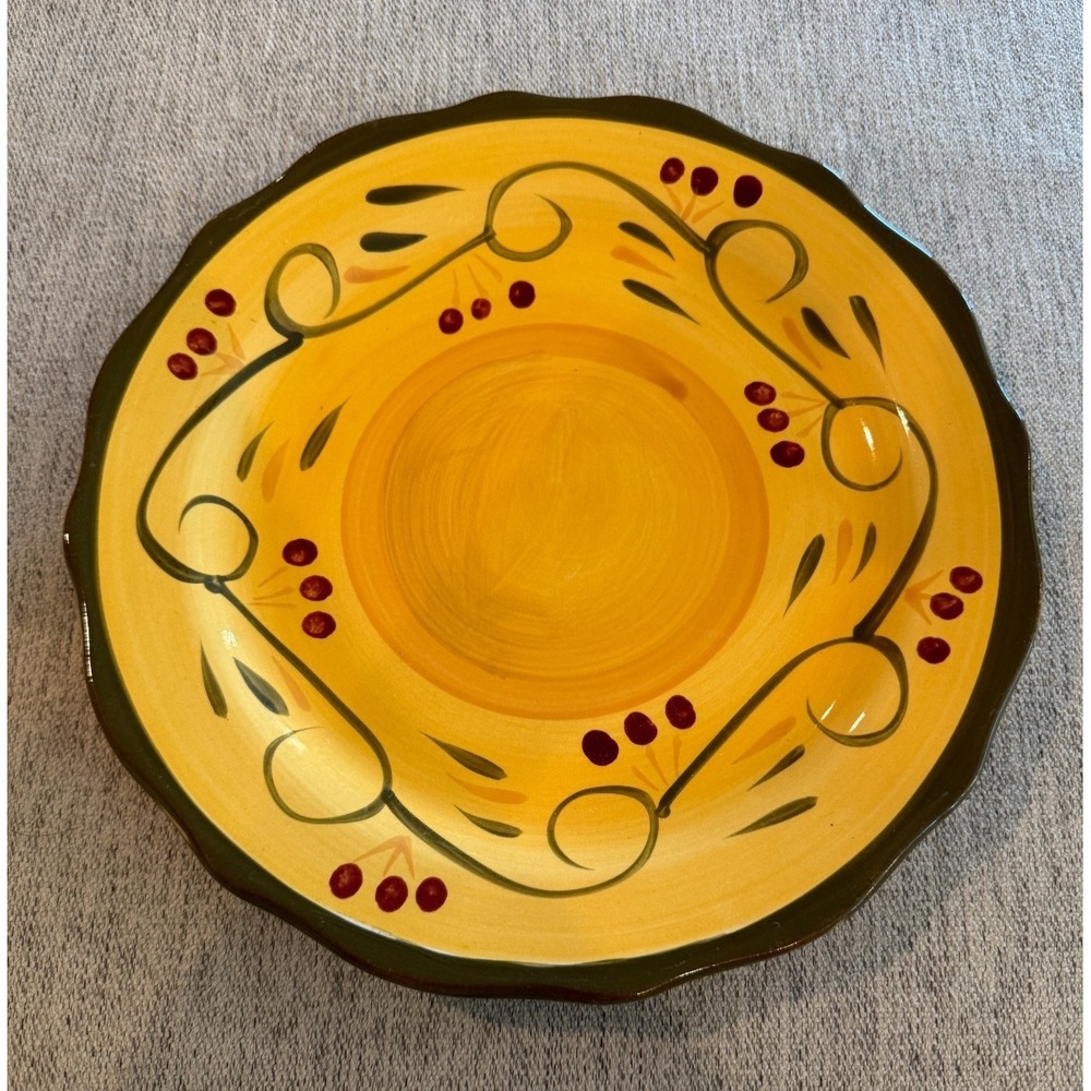 Italian Villa 11" Dinner Plate by Home Trends